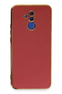 Huawei Mate 20 Lite Kılıf Volet Silikon - Kırmızı