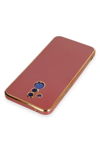 Huawei Mate 20 Lite Kılıf Volet Silikon - Kırmızı