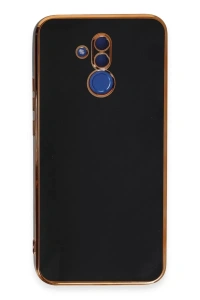 Huawei Mate 20 Lite Kılıf Volet Silikon - Siyah