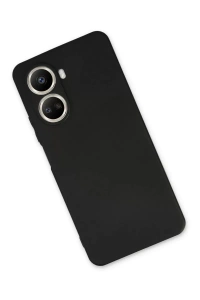 Huawei Nova 10 SE Kılıf First Silikon - Siyah