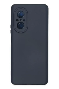 Huawei Nova 9 SE Kılıf Nano içi Kadife Silikon - Lacivert