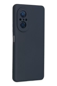 Huawei Nova 9 SE Kılıf Nano içi Kadife Silikon - Lacivert