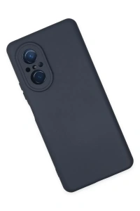 Huawei Nova 9 SE Kılıf Nano içi Kadife Silikon - Lacivert