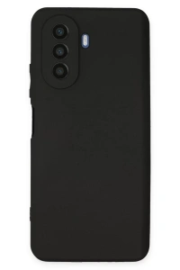 Huawei Nova Y70 Kılıf First Silikon - Siyah