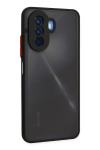 Huawei Nova Y70 Kılıf Montreal Silikon Kapak - Siyah