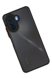Huawei Nova Y70 Kılıf Montreal Silikon Kapak - Siyah