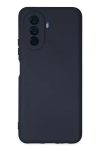Huawei Nova Y70 Kılıf Nano içi Kadife Silikon - Lacivert