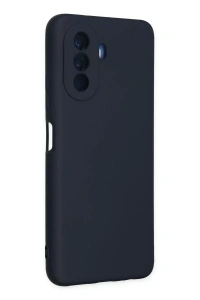 Huawei Nova Y70 Kılıf Nano içi Kadife Silikon - Lacivert
