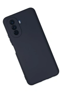 Huawei Nova Y70 Kılıf Nano içi Kadife Silikon - Lacivert