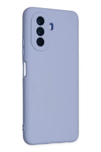 Huawei Nova Y70 Kılıf Nano içi Kadife Silikon - Lila