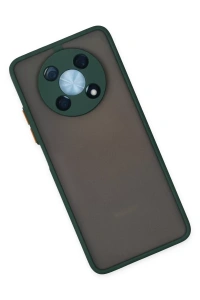 Huawei Nova Y90 Kılıf Montreal Silikon Kapak - Yeşil
