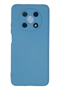 Huawei Nova Y90 Kılıf Nano içi Kadife Silikon - Mavi
