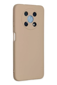 Huawei Nova Y90 Kılıf Nano içi Kadife Silikon - Pudra