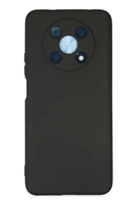 Huawei Nova Y90 Kılıf Nano içi Kadife Silikon - Siyah