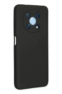 Huawei Nova Y90 Kılıf Nano içi Kadife Silikon - Siyah