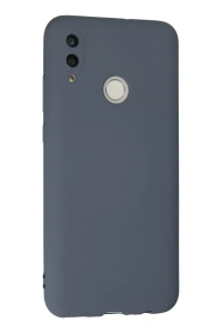 Huawei P Smart 2019 Kılıf Nano içi Kadife Silikon - Gri