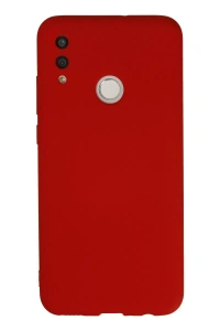 Huawei P Smart 2019 Kılıf Nano içi Kadife Silikon - Kırmızı