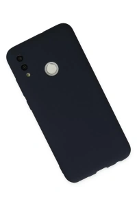 Huawei P Smart 2019 Kılıf Nano içi Kadife Silikon - Lacivert