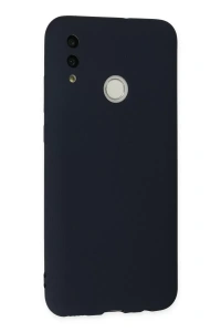 Huawei P Smart 2019 Kılıf Nano içi Kadife Silikon - Lacivert