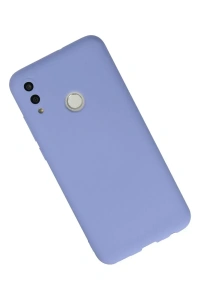 Huawei P Smart 2019 Kılıf Nano içi Kadife Silikon - Lila