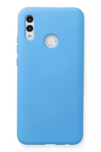 Huawei P Smart 2019 Kılıf Nano içi Kadife Silikon - Mavi