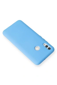 Huawei P Smart 2019 Kılıf Nano içi Kadife Silikon - Mavi