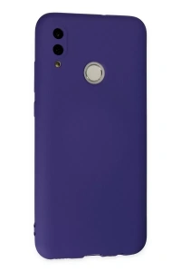 Huawei P Smart 2019 Kılıf Nano içi Kadife Silikon - Mor