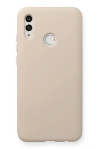 Huawei P Smart 2019 Kılıf Nano içi Kadife Silikon - Pudra