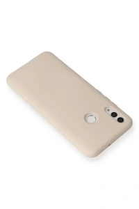 Huawei P Smart 2019 Kılıf Nano içi Kadife Silikon - Pudra