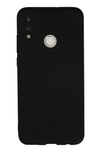 Huawei P Smart 2019 Kılıf Nano içi Kadife Silikon - Siyah