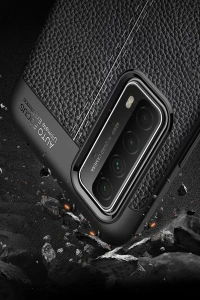 Huawei P Smart 2021 Kılıf Auto Focus Kapak - Kırmızı