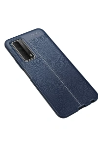 Huawei P Smart 2021 Kılıf Auto Focus Kapak - Lacivert