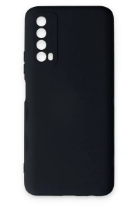 Huawei P Smart 2021 Kılıf Nano içi Kadife Silikon - Lacivert