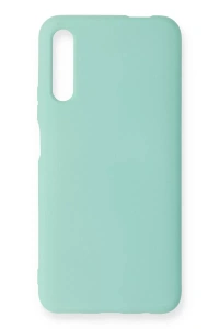 Huawei P Smart Pro / Y9S Kılıf Nano içi Kadife Silikon - Turkuaz