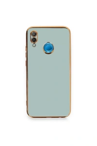 Huawei P20 Lite Kılıf Volet Silikon - Açık Yeşil