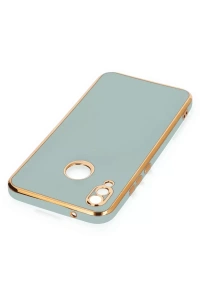 Huawei P20 Lite Kılıf Volet Silikon - Açık Yeşil
