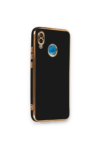 Huawei P20 Lite Kılıf Volet Silikon - Siyah