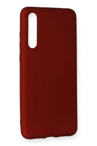 Huawei P20 Pro Kılıf First Silikon - Bordo