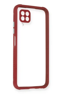 Huawei P40 Lite Kılıf Miami Şeffaf Silikon - Fuşya