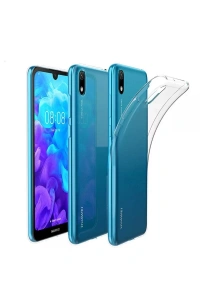 Huawei Y5 2019 Kılıf Lüx Şeffaf Silikon