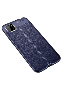 Huawei Y5P Kılıf Auto Focus Kapak - Lacivert