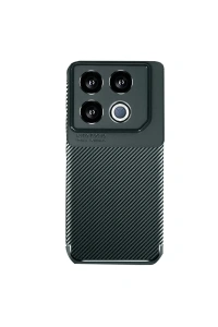 İnfinix GT 20 Pro Kılıf Auto Focus Karbon Kapak - Koyu Yeşil