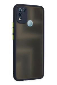 İnfinix Hot 10 Play Kılıf Montreal Silikon Kapak - Lacivert