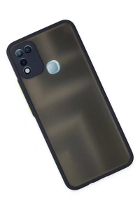 İnfinix Hot 10 Play Kılıf Montreal Silikon Kapak - Lacivert