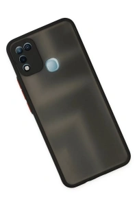 İnfinix Hot 10 Play Kılıf Montreal Silikon Kapak - Siyah