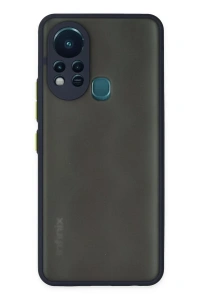 İnfinix Hot 11s Kılıf Montreal Silikon Kapak - Lacivert
