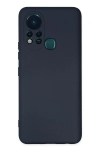 İnfinix Hot 11s Kılıf Nano içi Kadife Silikon - Lacivert