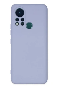 İnfinix Hot 11s Kılıf Nano içi Kadife Silikon - Lila