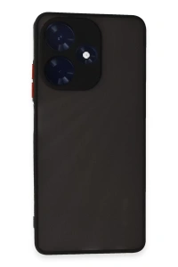 İnfinix Hot 30 4G Kılıf Montreal Silikon Kapak - Siyah