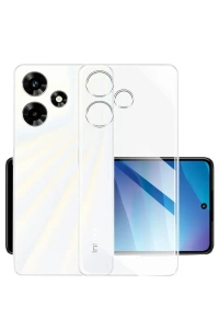 İnfinix Hot 30i Kılıf Lüx Şeffaf Silikon